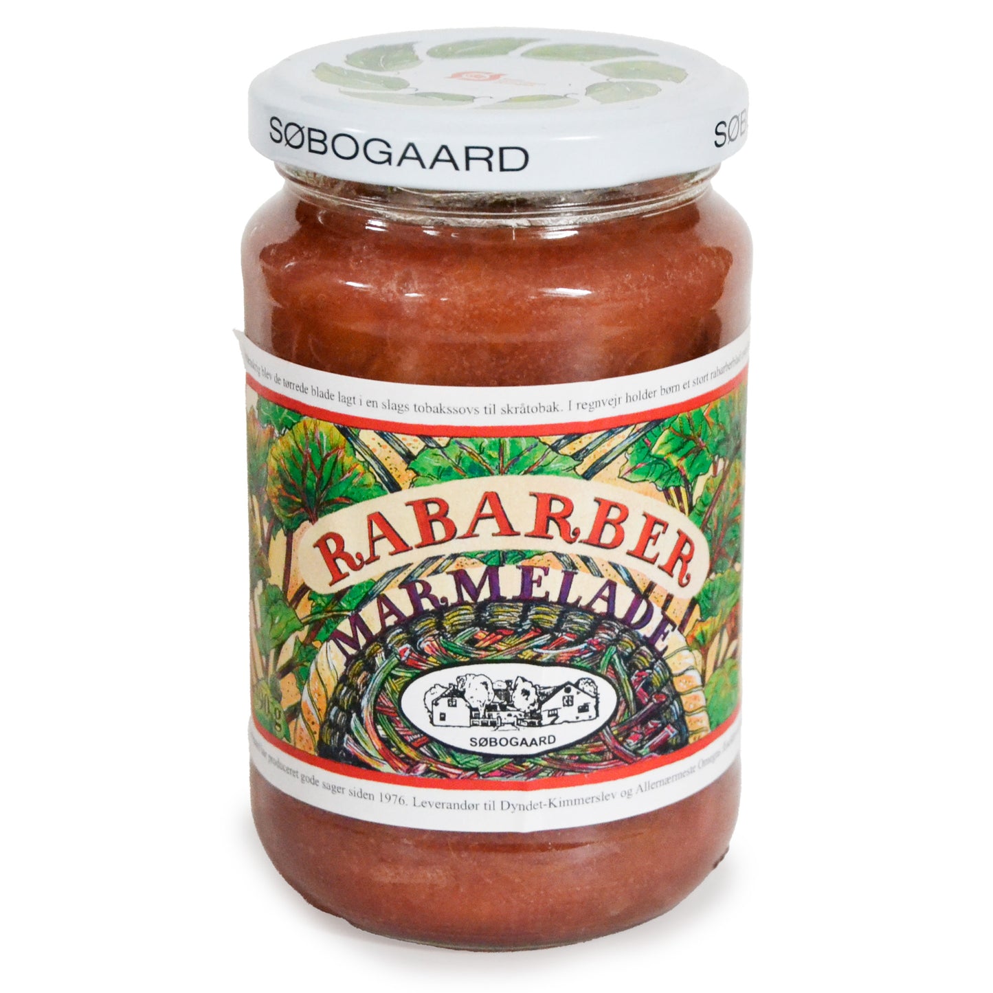 Rabarber Marmelade fra Søbogaard
