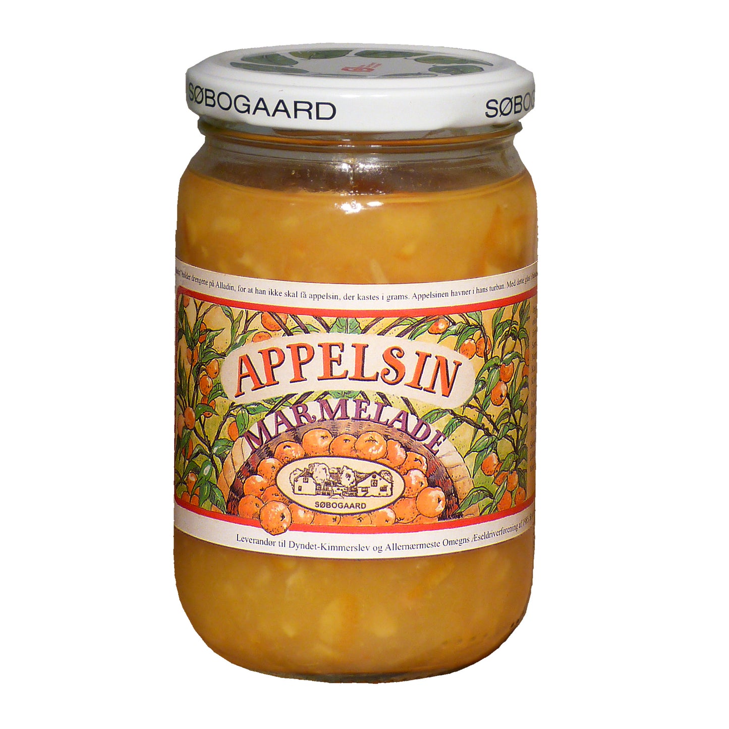 Appelsin Marmelade fra Søbogaard