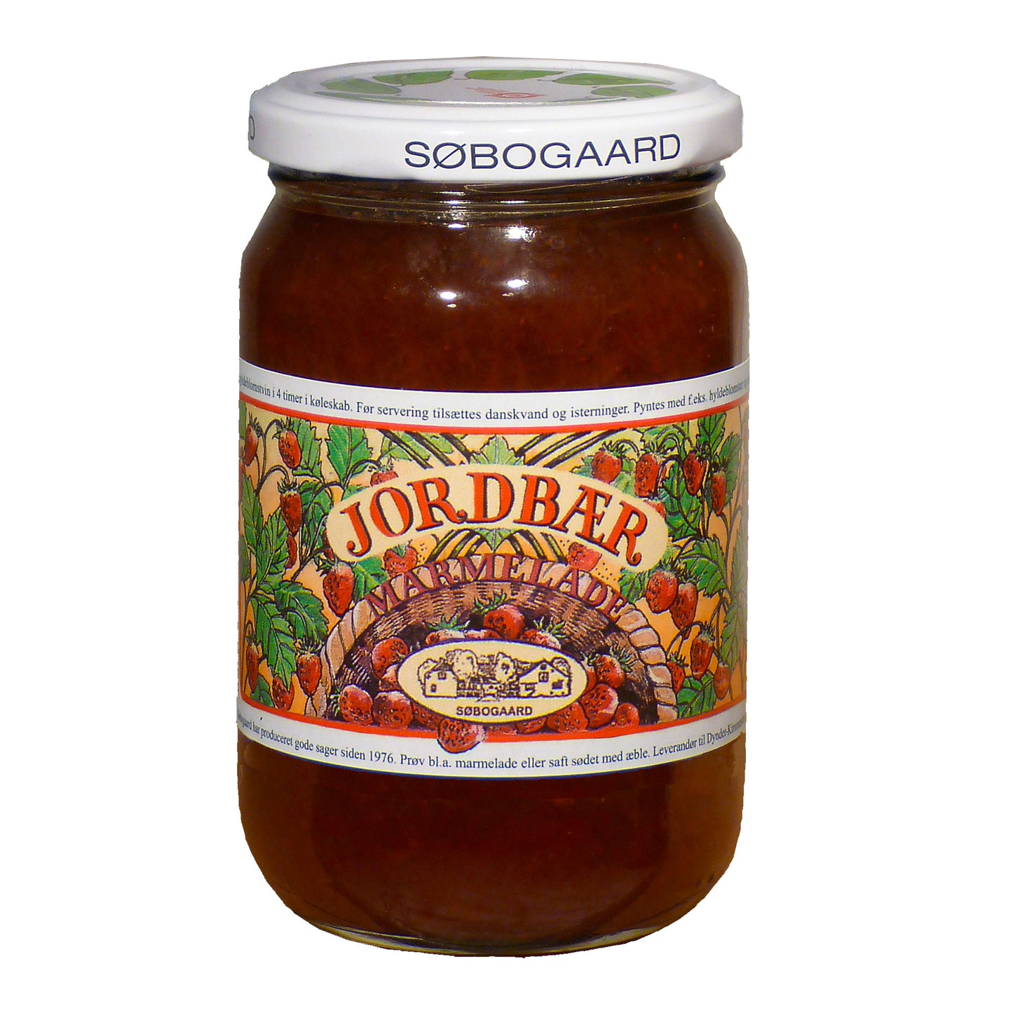 Jordbær Marmelade fra Søbogaard