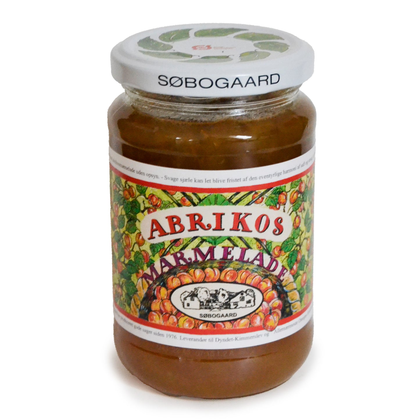 Abrikos Marmelade fra Søbogaard