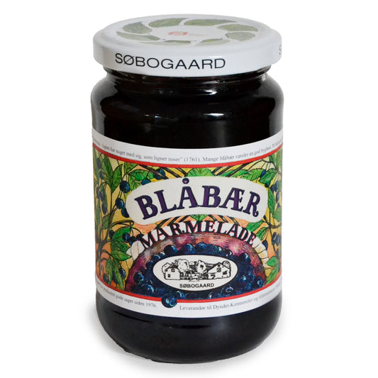 Blåbær Marmelade fra Søbogaard